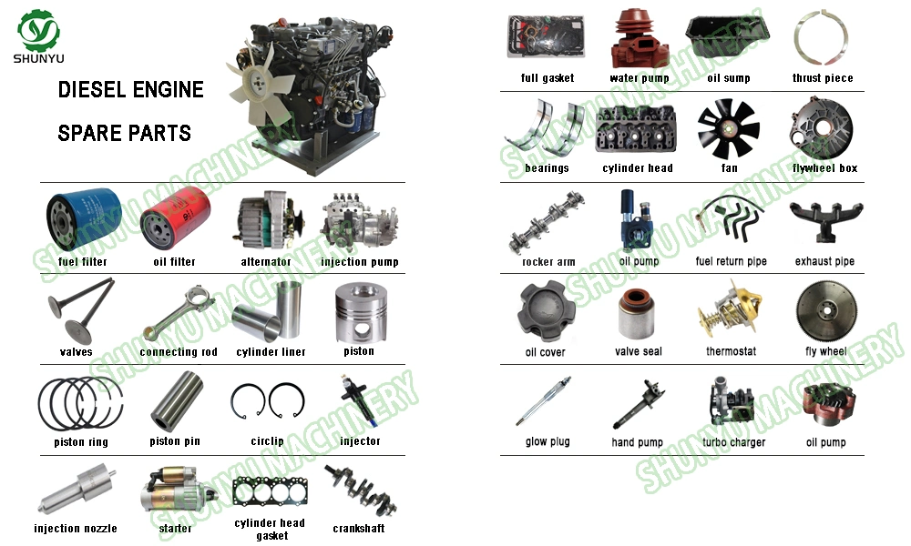 Xinchai C490bt Engine Pistons Cylinder Liner Rebuilt Kit